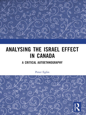 cover image of Analysing the Israel Effect in Canada